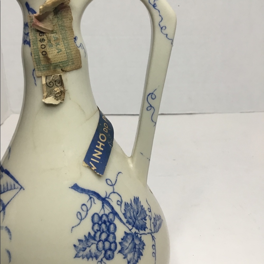 Vintage Real Vinicola Ceramic Wine Decanter Bottle Savacem Portugal Gilman & CTA - Picture 6 of 16